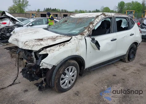 2017 Nissan Rogue S из США, поврежденный, VIN 5N1AT2MV3HC773368